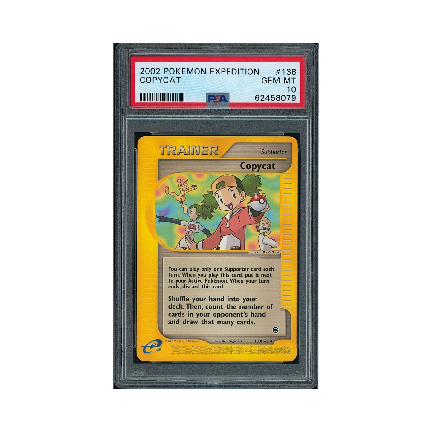2002 Pokémon Expedition Copycat #138 PSA 10