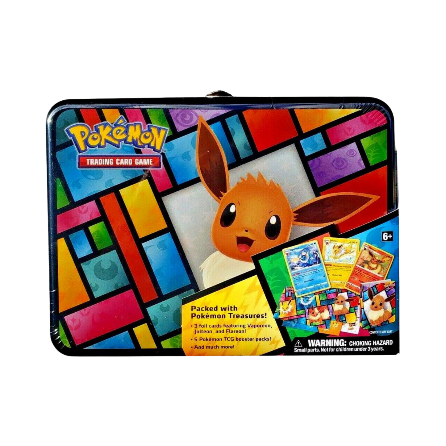 Eevee Pokemon Treasure Chest Tin