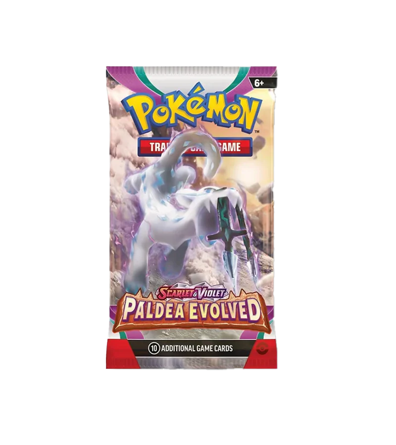 Pokemon Paldea Evolved Booster Pack (1x Random Art)- Buy Pokemon Online - Pack Fresh
