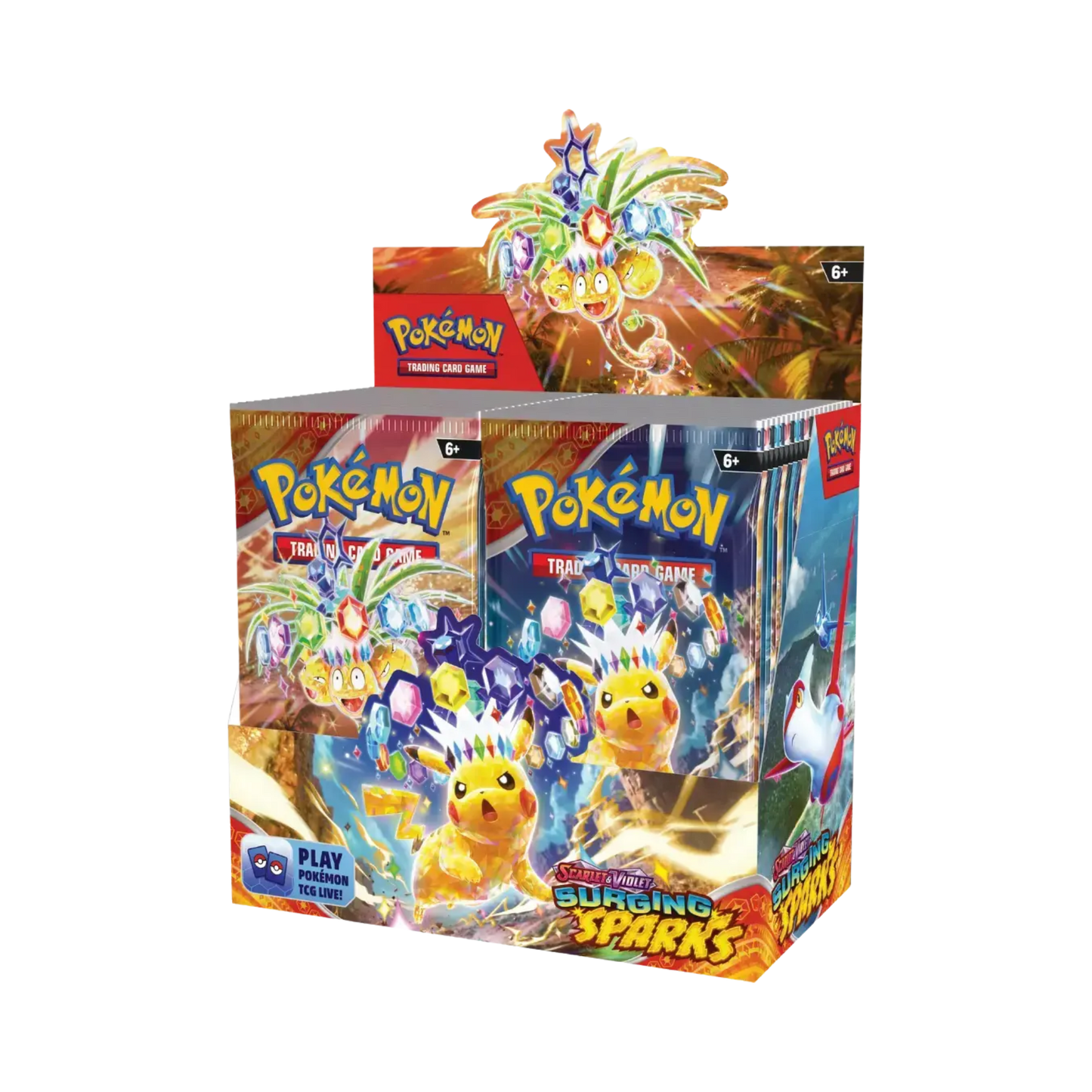 Sealed Pokémon Surging Sparks Booster Box with 36 packs