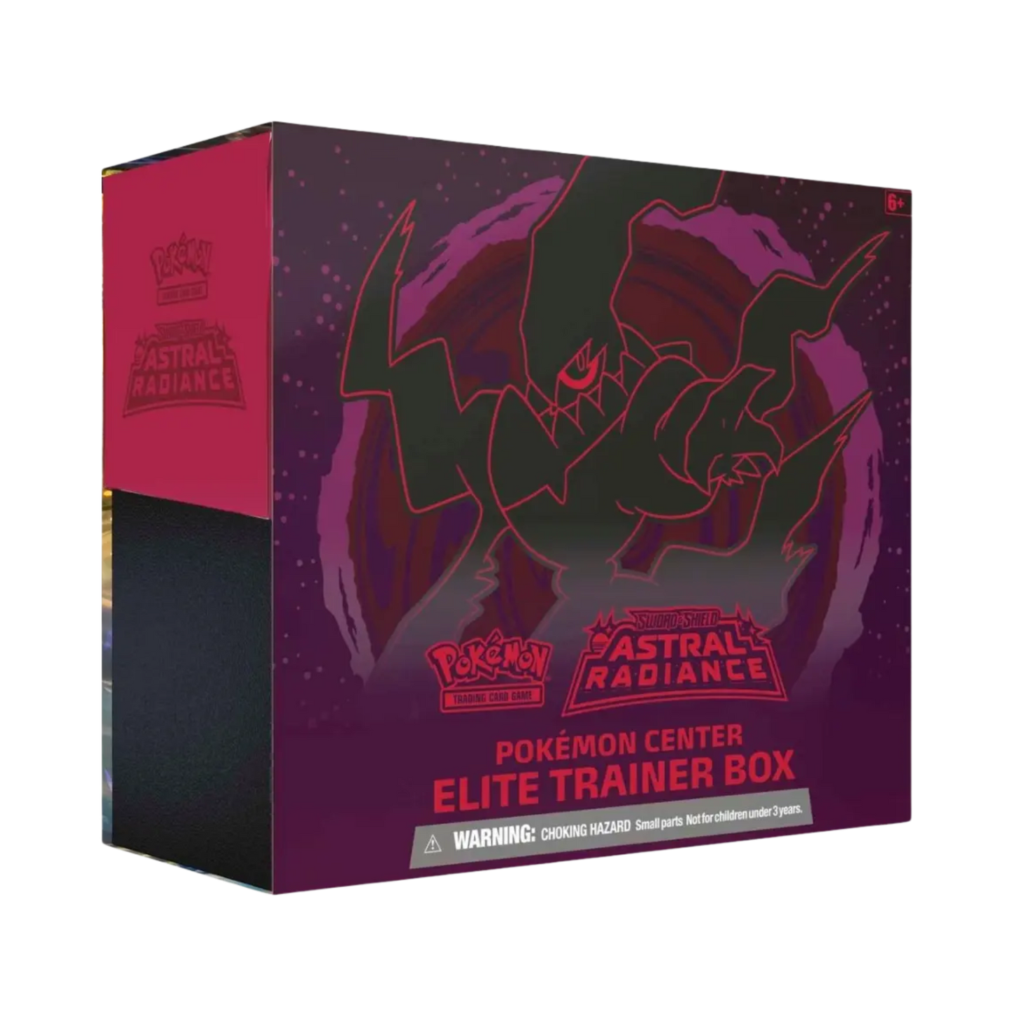 Sealed Pokémon Astral Radiance Elite Trainer Box Pokémon Center Exclusive with 10 booster packs, exclusive sleeves, and collector accessories