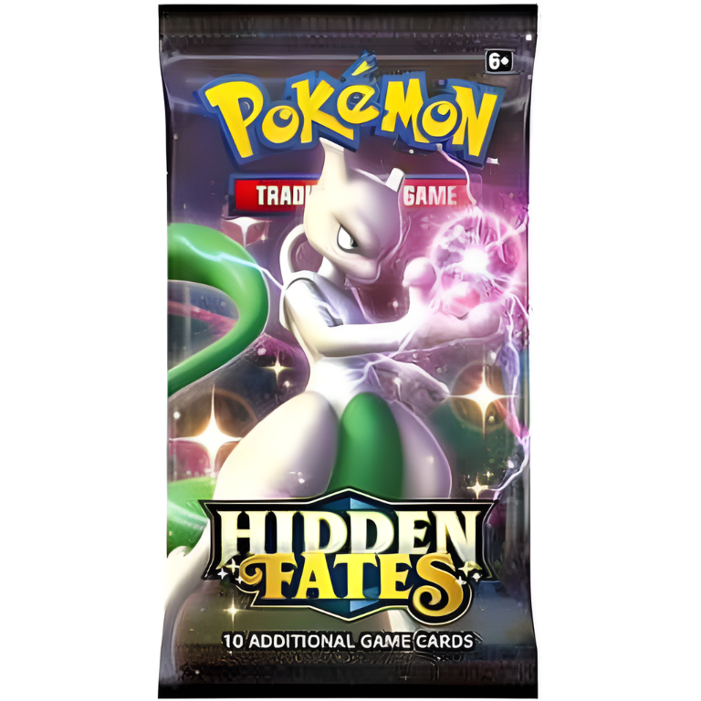 Pokemon Sun & Moon Hidden Fates Booster Pack (1x Random Artwork)
