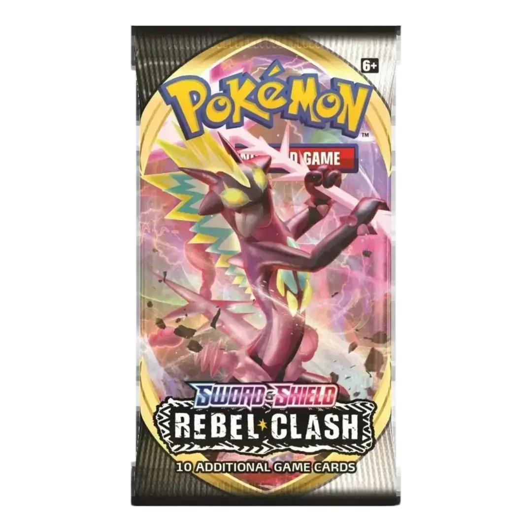 Pokemon Rebel Clash Booster Pack (1x Random Art)- Buy Pokemon Online - Pack Fresh