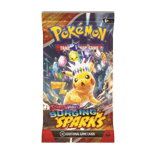 Surging Sparks Booster Pack (1x Random Art)- Buy Pokemon Online - Pack Fresh