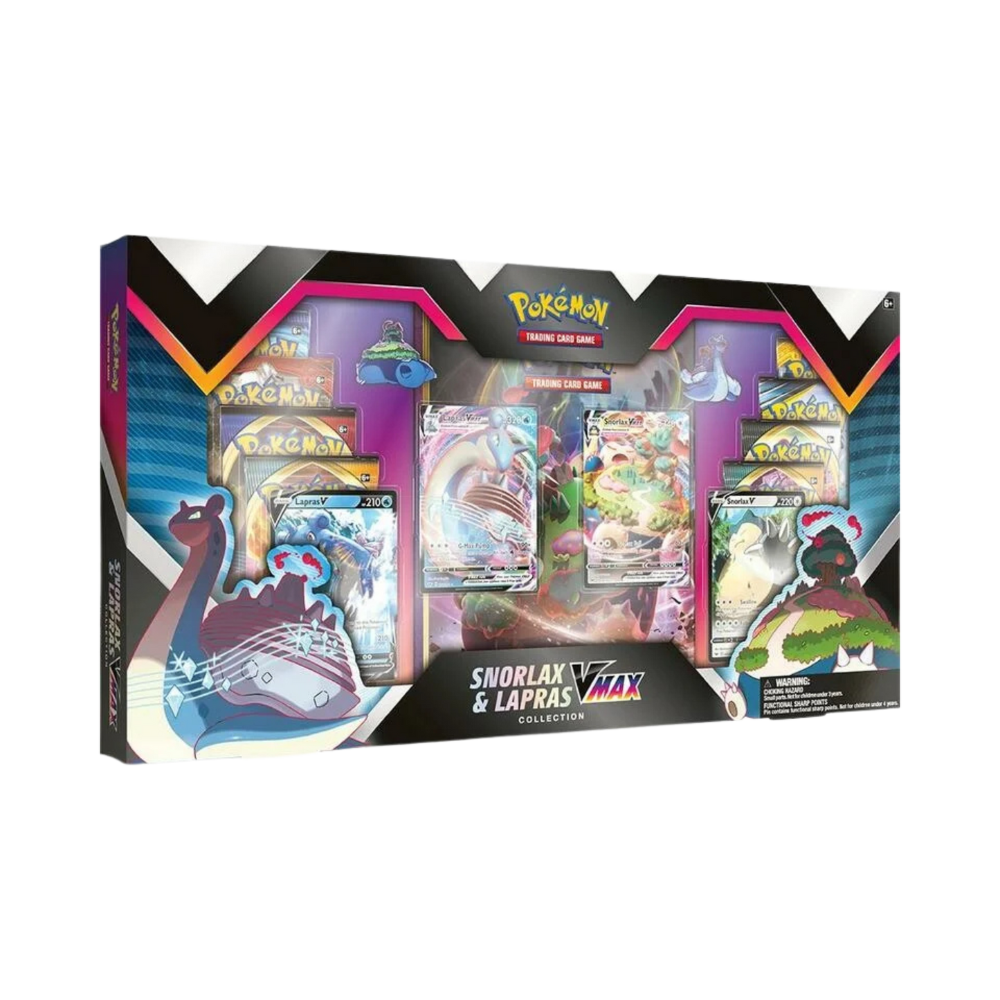 Snorlax & Lapras VMAX Collection Box