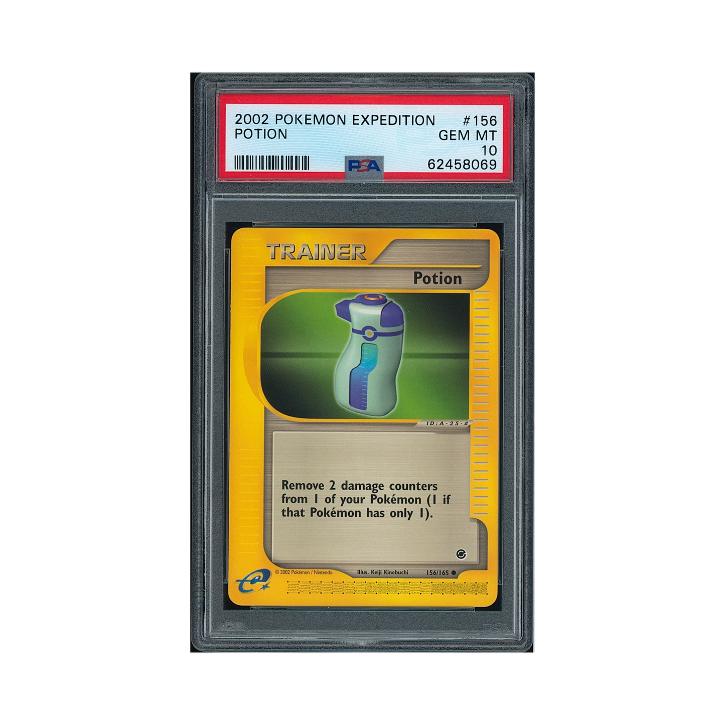 2002 Pokémon Expedition Potion #156 PSA 10