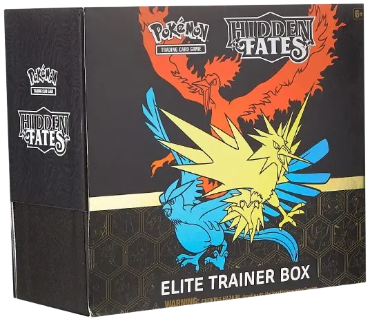 Pokemon Sun & Moon Hidden Fates Elite Trainer Box