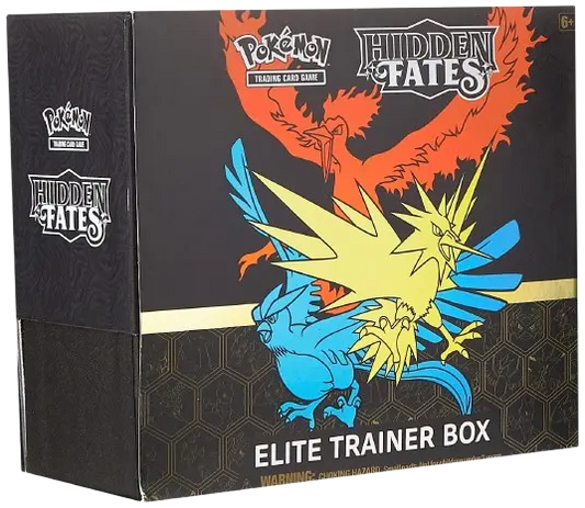 Pokemon Sun & Moon Hidden Fates Elite Trainer Box