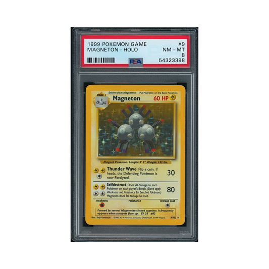 1999 Pokémon Game Magneton #9 PSA 8