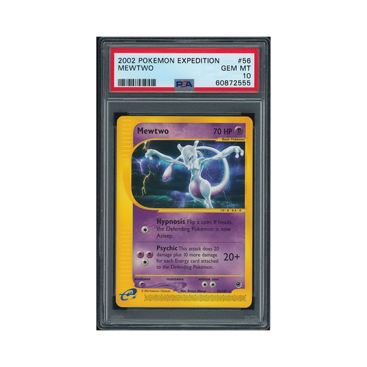 2002 Pokémon Expedition Mewtwo #56 PSA 10