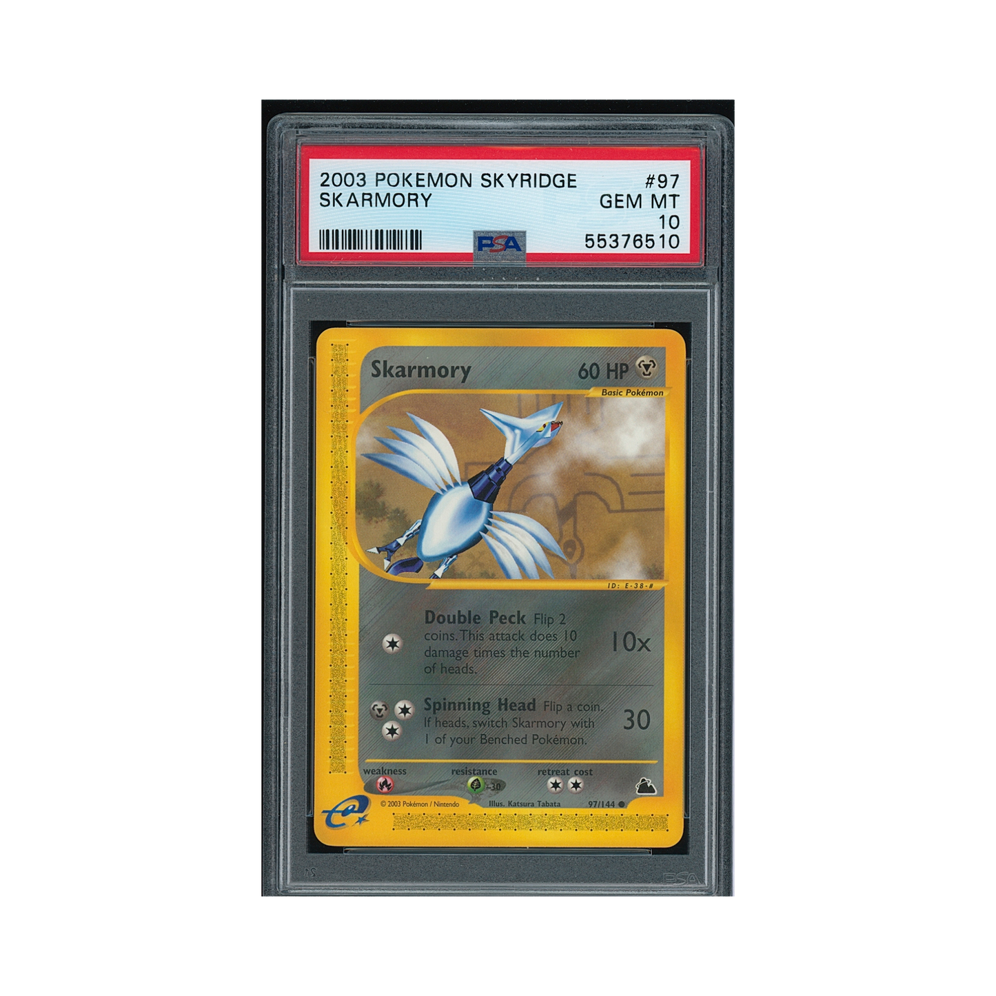 2003 Pokémon Skyridge Skarmory #97 PSA 10