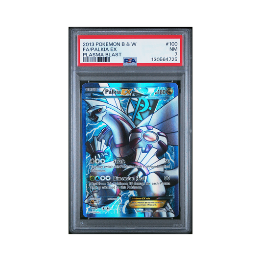 2013 Pokemon Black & White Plasma Blast Palkia EX #100 PSA 7