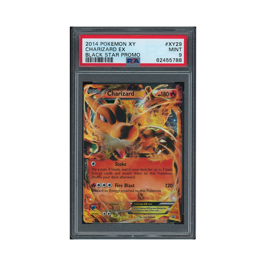 2014 Pokémon XY Black Star Promo Charizard EX #XY29 PSA 9