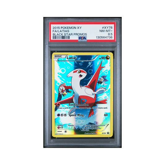 2015 Pokemon XY Black Star Promos Latias #XY78 PSA 8.5