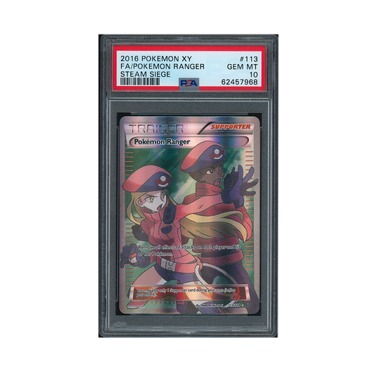 2016 Pokémon XY Steam Siege Pokemon Ranger #113 PSA 10
