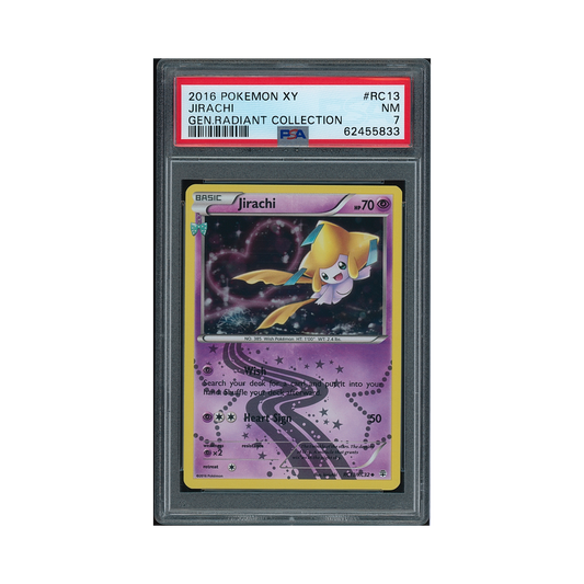 2016 Pokémon XY Generations – Radiant Collection Jirachi #RC13 PSA 7