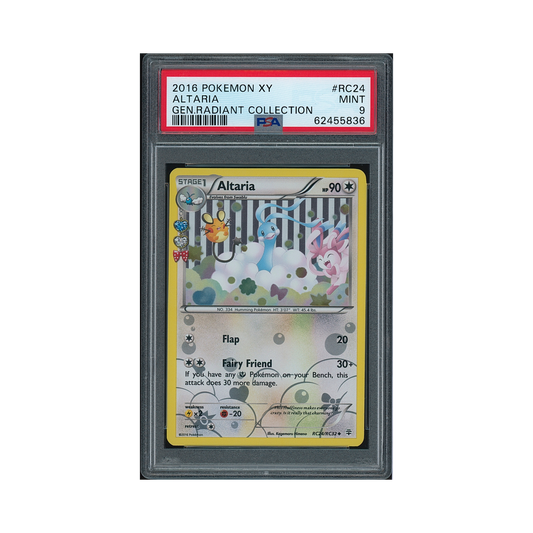 2016 Pokémon XY Generations – Radiant Collection Altaria #RC24 PSA 9
