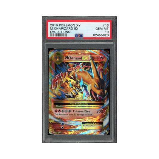 2016 Pokemon XY Evolutions M Charizard Ex #13 PSA 10