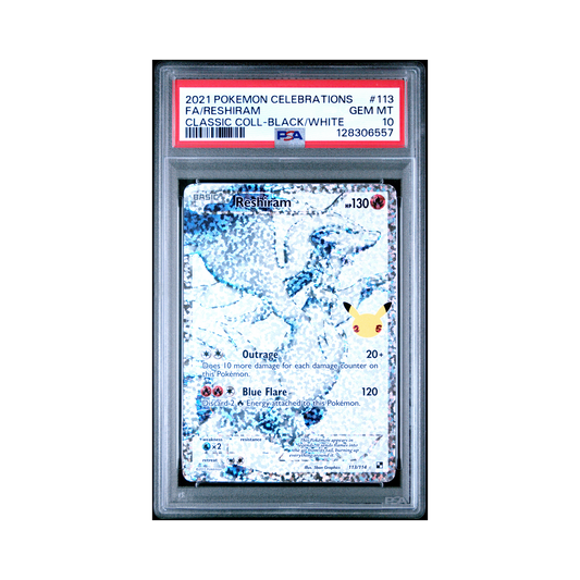 2021 Pokemon Celebrations Classic Collection Reshiram #113 PSA 10