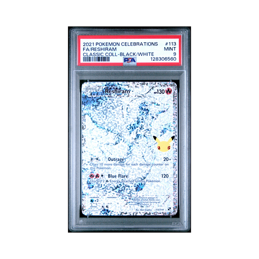 2021 Pokemon Celebrations Classic Collection Reshiram #113 PSA 9