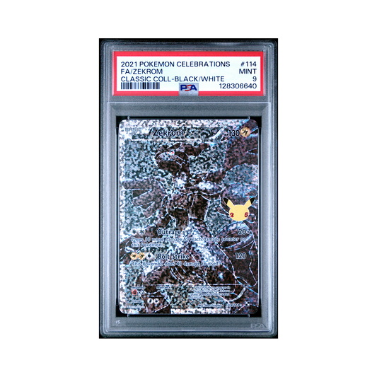 2021 Pokemon Celebrations Classic Collection Zekrom #114 PSA 9