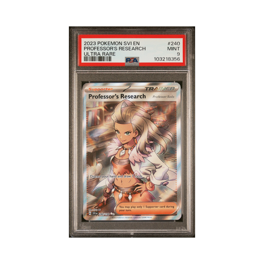 2023 Pokémon Svi & Violet Professor's Research #240 PSA 9