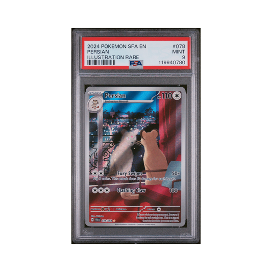 2024 Pokémon Shrouded Fable Persian #078 PSA 9