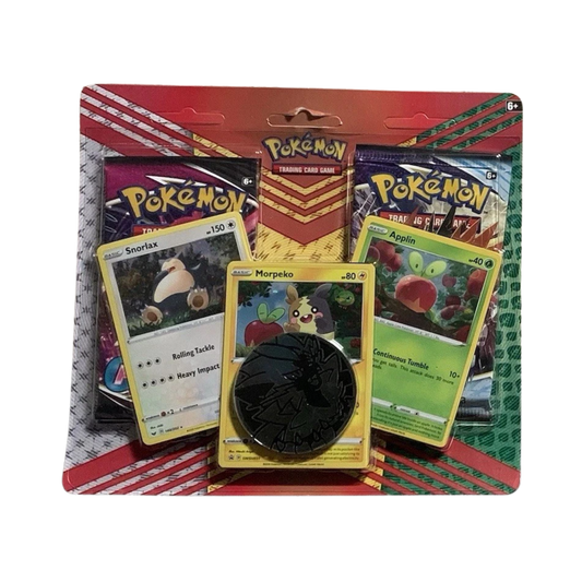 Chilling Reign + Fusion Strike 2-Pack Blister [Morpeko/Snorlax/Applin]