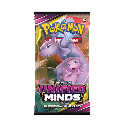 Pokemon Sun & Moon Unified Minds Booster Pack (1x Random Artwork)