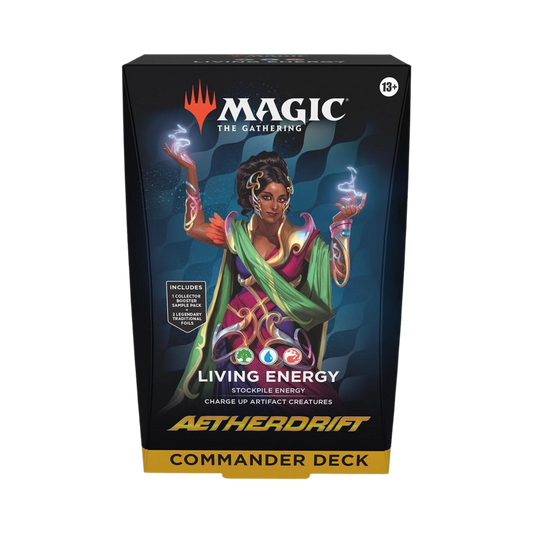 Aetherdrift Living Energy Commander Deck