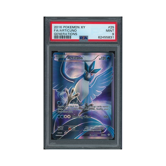 2016 Pokémon XY Generations Articuno #25 PSA 9