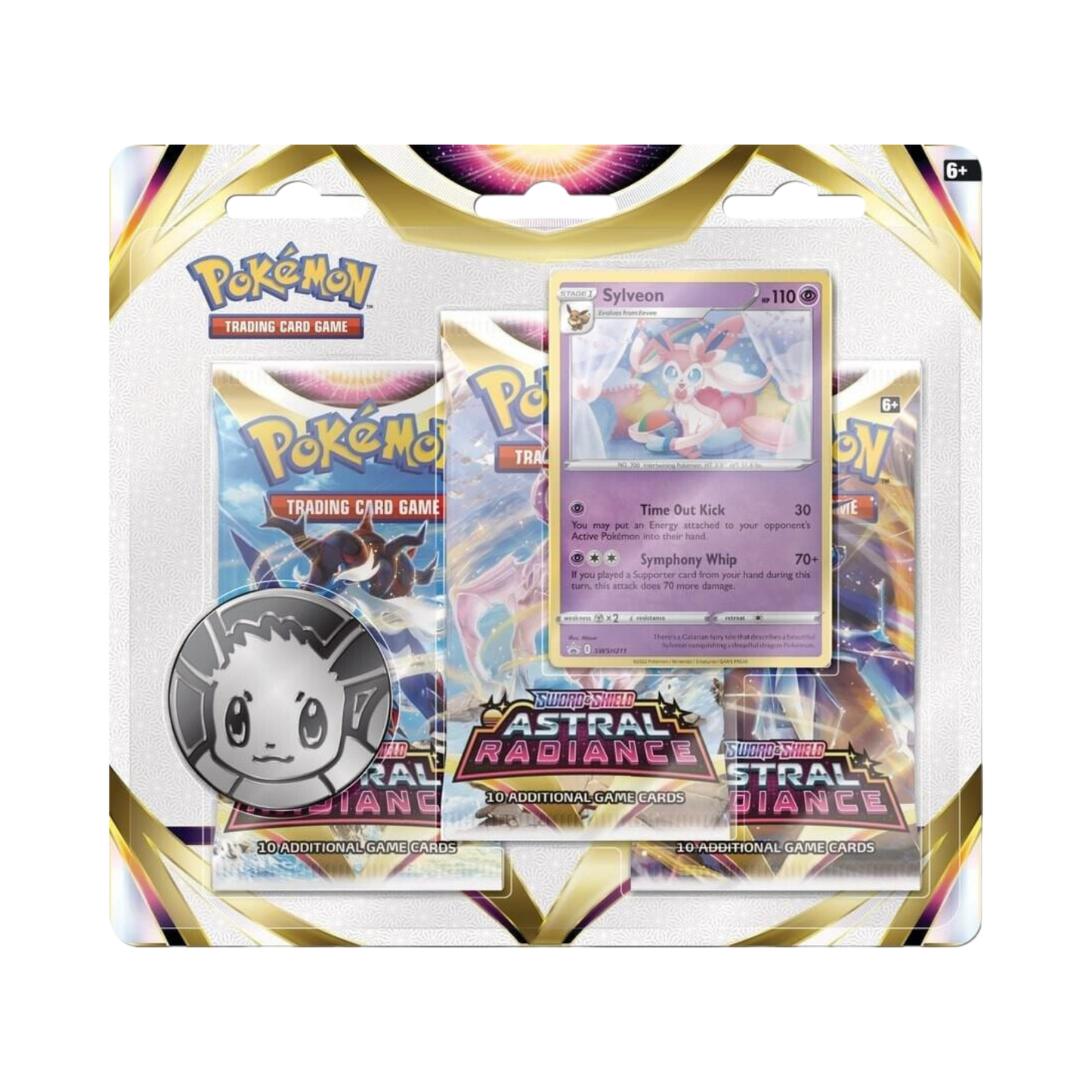 Astral Radiance 3-Pack Blister [Sylveon]