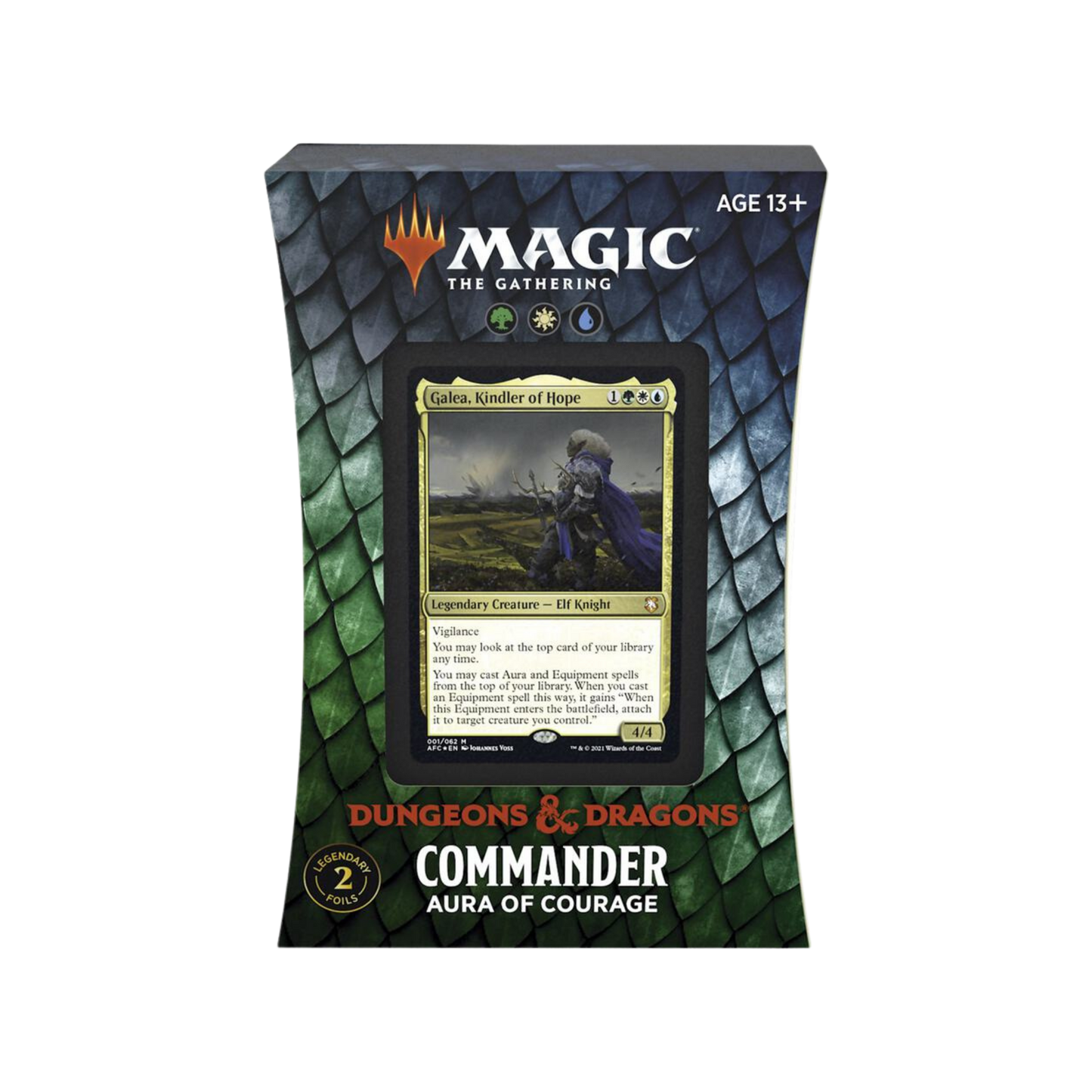 Aura of Courage Commander Deck