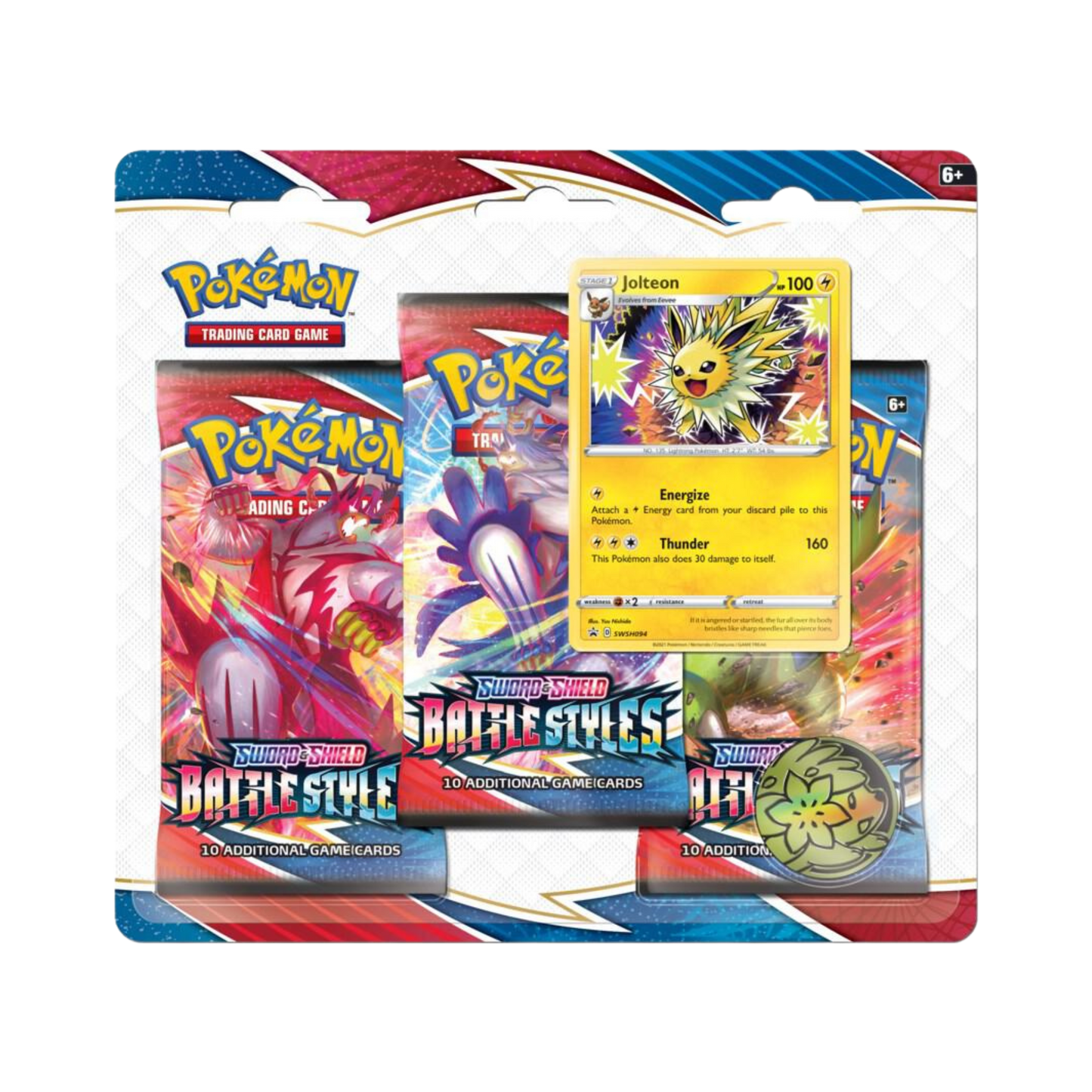 Battle Styles 3-Pack Blister [Jolteon]