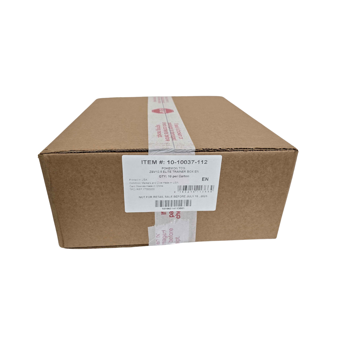 Black Bolt Elite Trainer Box Case [Sealed]