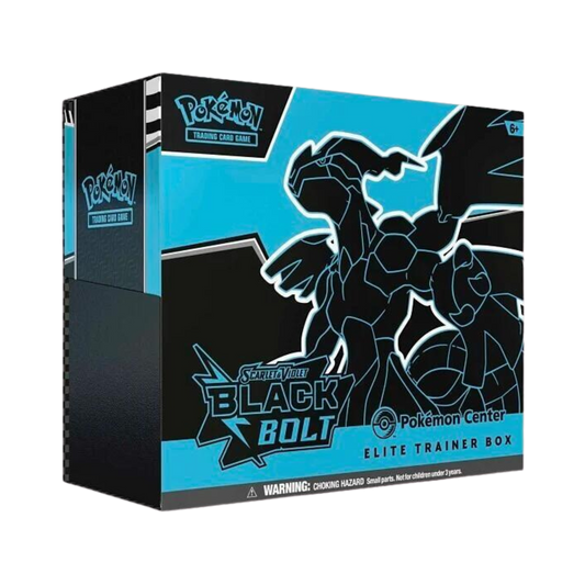 Black Bolt Pokemon Center Elite Trainer Box