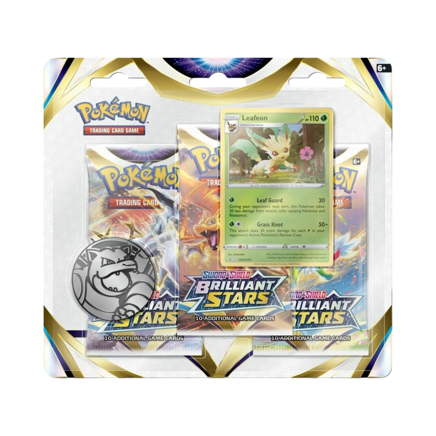 Brilliant Stars 3-Pack Blister [Leafeon]