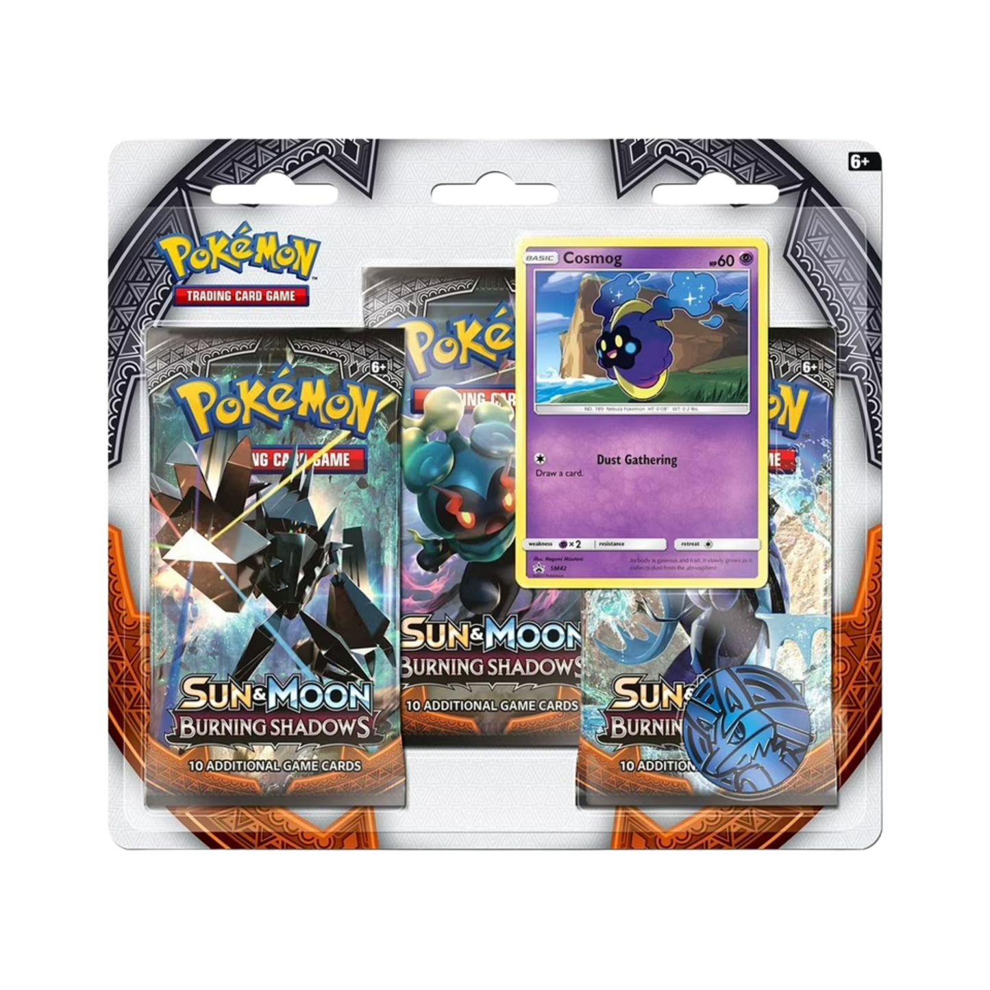 Burning Shadows 3 Pack Blister [Cosmog]