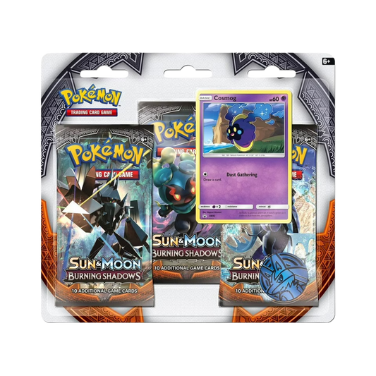 Burning Shadows 3 Pack Blister [Cosmog]