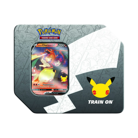 Celebrations Tin [Lance's Charizard V]