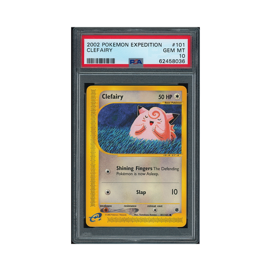 2002 Pokémon Expedition Clefairy #101 PSA 10