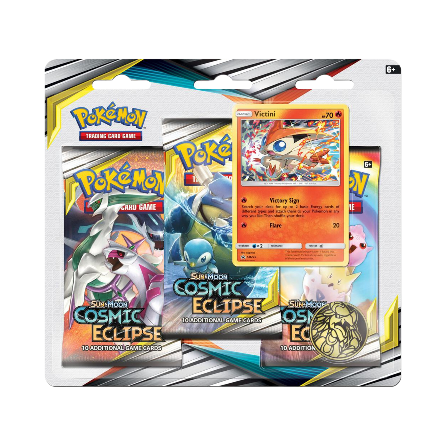 Cosmic Eclipse 3-Pack Blister [Victini]