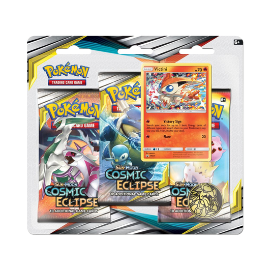 Cosmic Eclipse 3-Pack Blister [Victini]