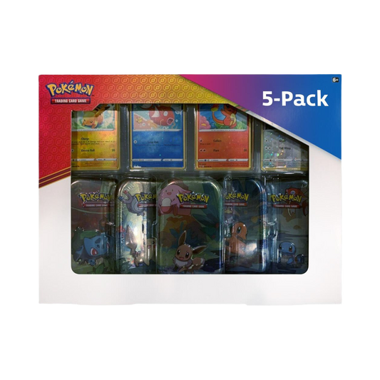 Costco Kanto Friends Exclusive 5-pack Mini Tins [1x Random Artwork]