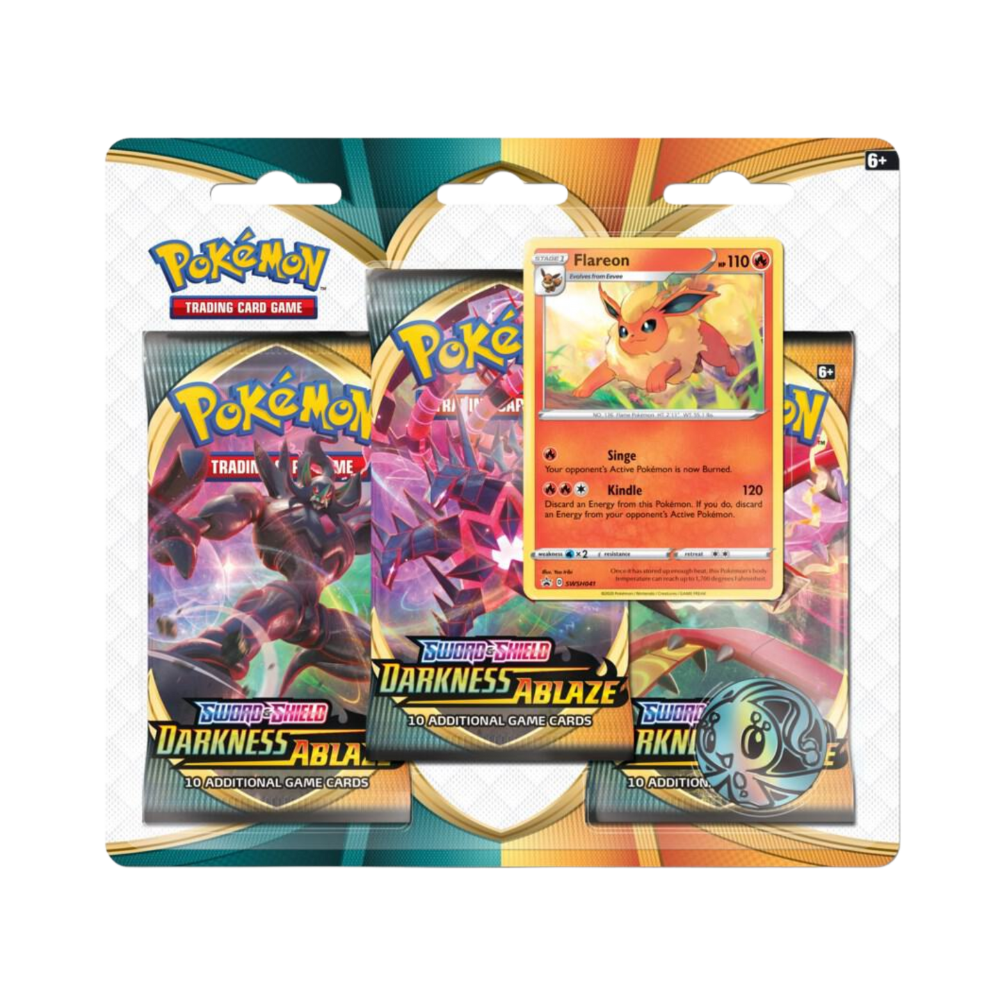 Darkness Ablaze 3-Pack Blister [Flareon]