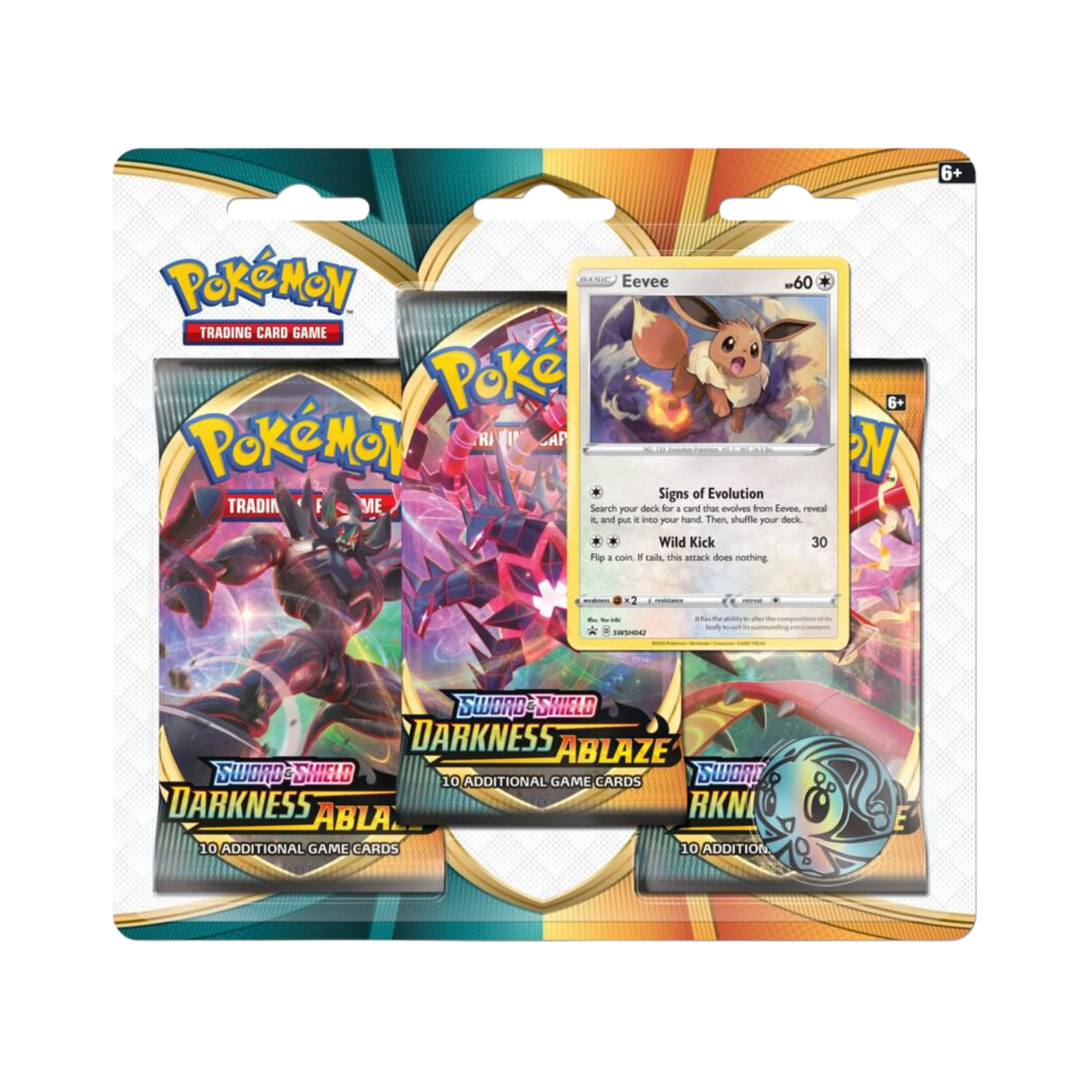 Darkness Ablaze 3-Pack Blister [Eevee]