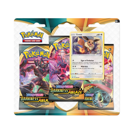Darkness Ablaze 3-Pack Blister [Eevee]