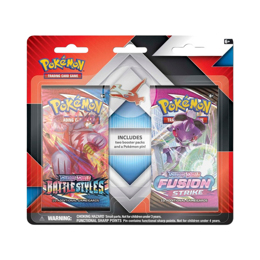 Fusion Strike & Battle Styles 2-Pack Pin Blister [Latias]