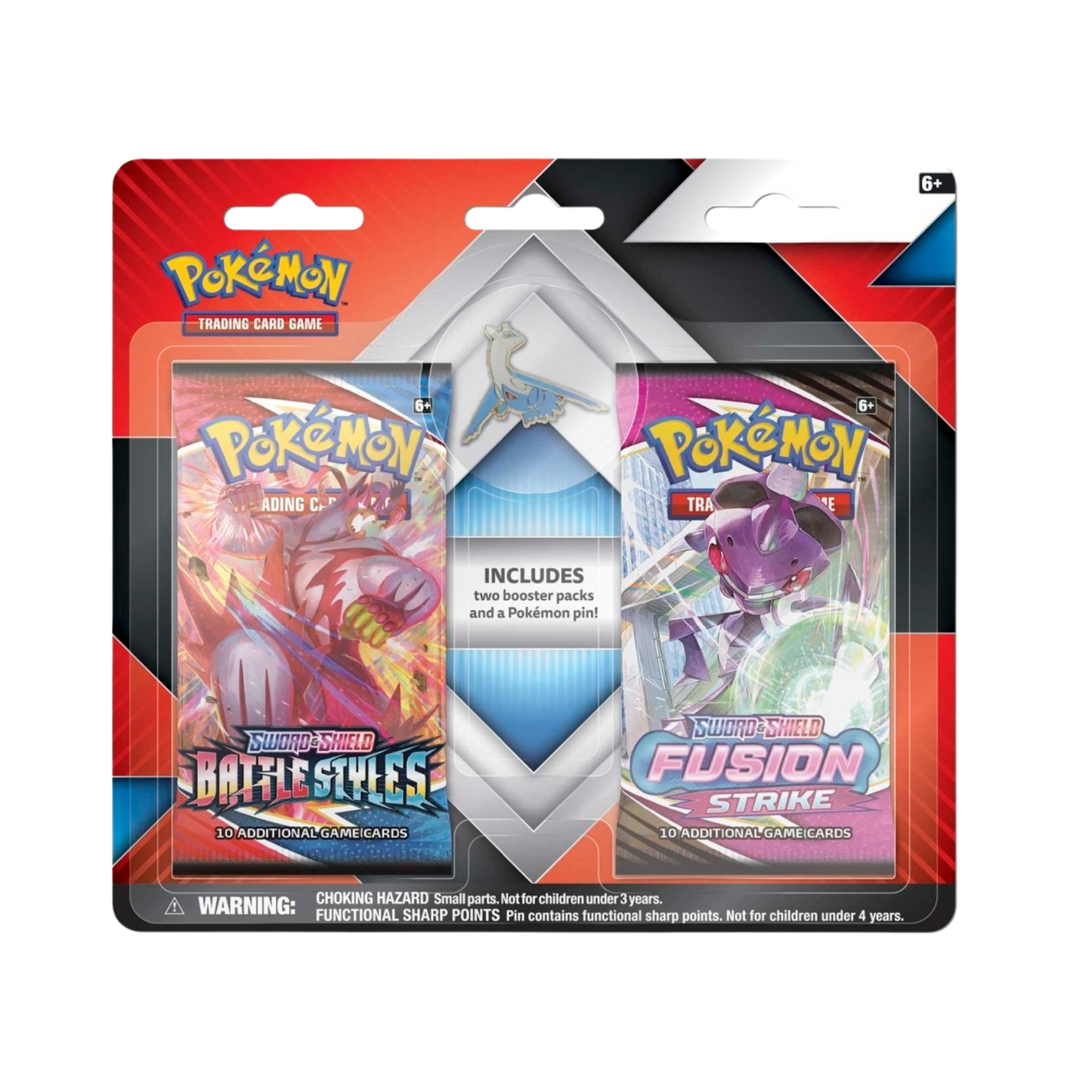 Fusion Strike & Battle Styles 2-Pack Pin Blister [Latios]
