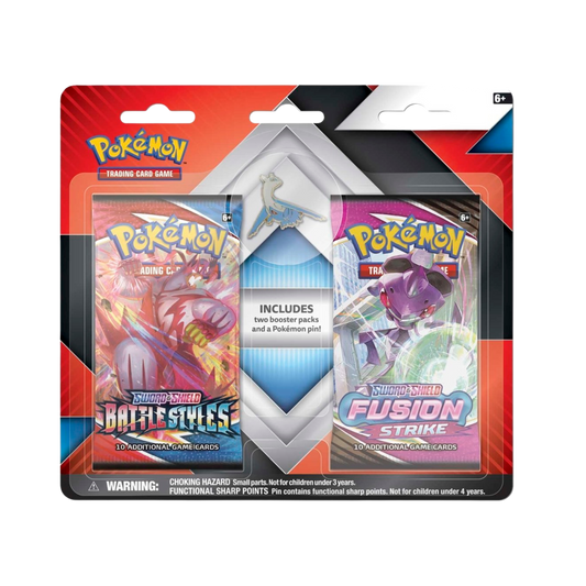 Fusion Strike & Battle Styles 2-Pack Pin Blister [Latios]